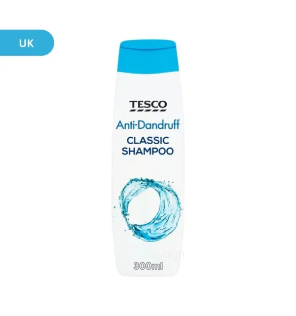 Tesco Anti-Dandruff classic shampoo (UK)